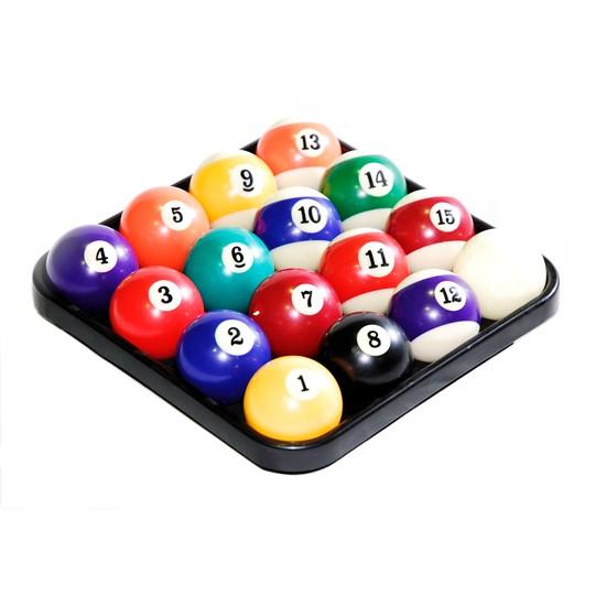 Bollbricka - med biljardbollar