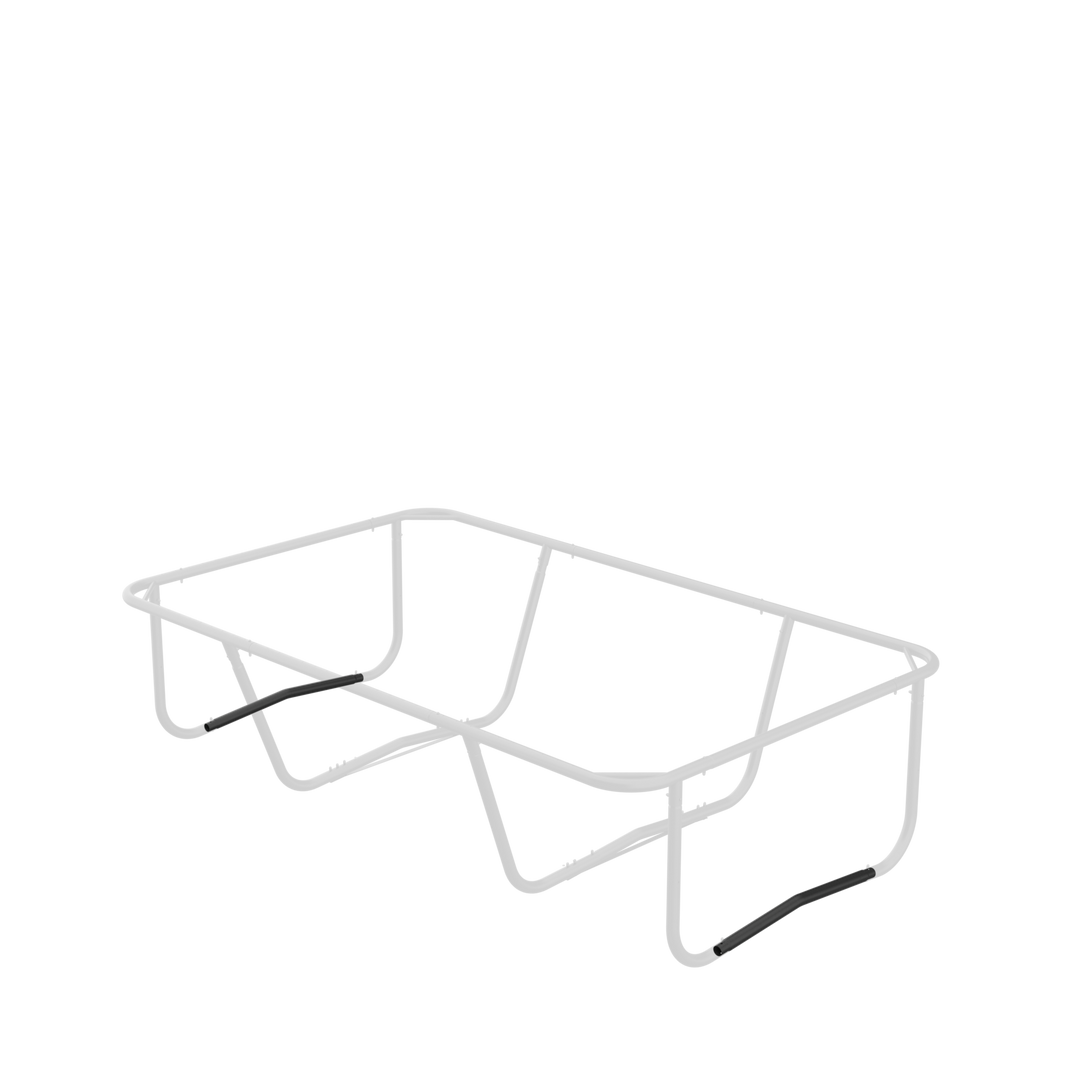 Kopplingsrör till ändan av benet för rektangulära studsmattor (3)