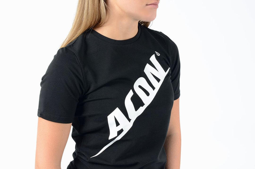 ACON T-shirt Regular, svart