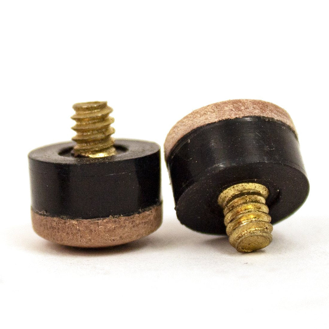 Köben i mässing 9mm eller 12mm skruvläder till kötopp.