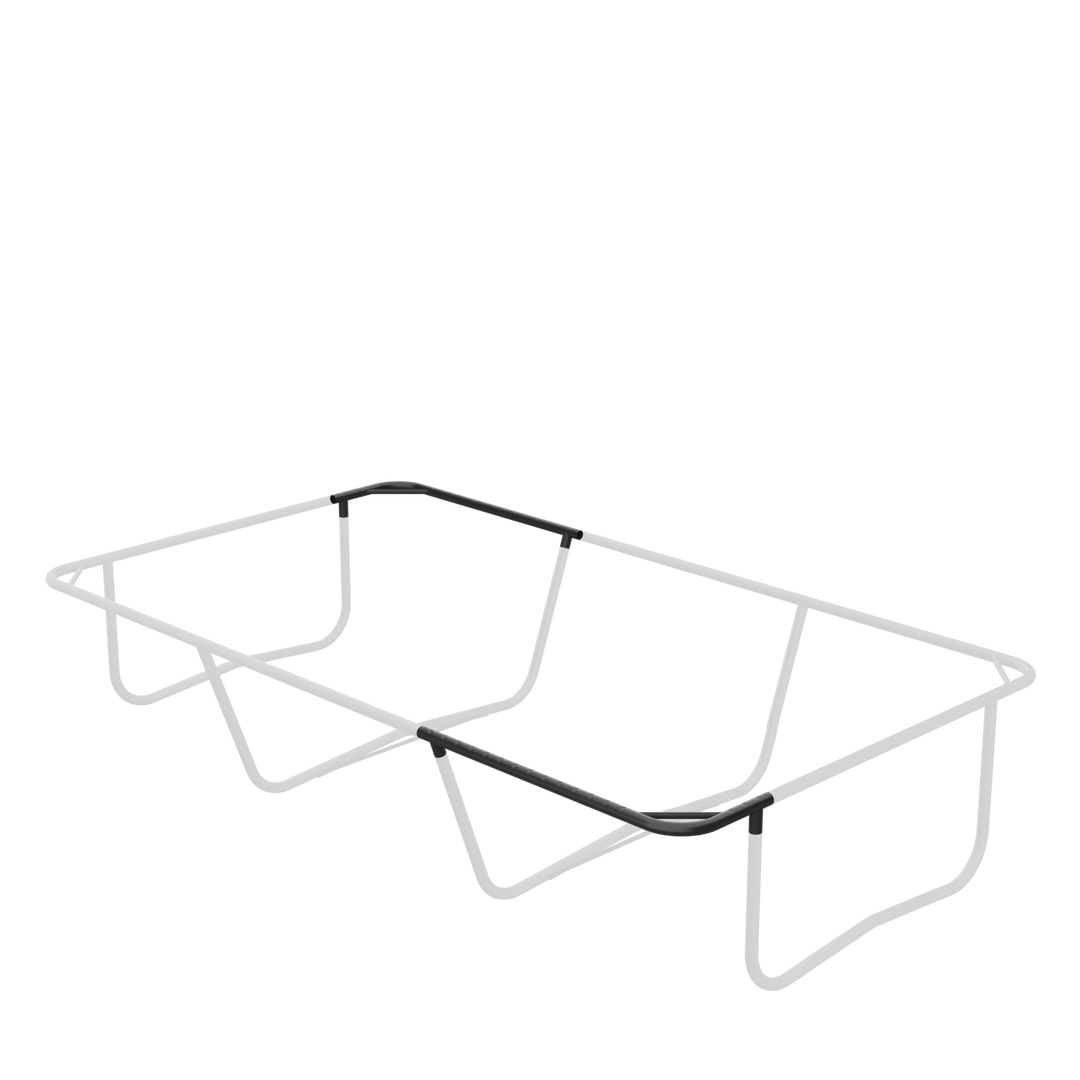 En bild som belyser det övre ramhörnet B på ACON Air 16 Sport HD Trampolin