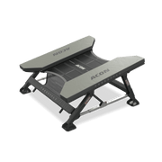 Acon Freestyle minitrampolin inställd på 10 graders vinkel, sedd ovanifrån