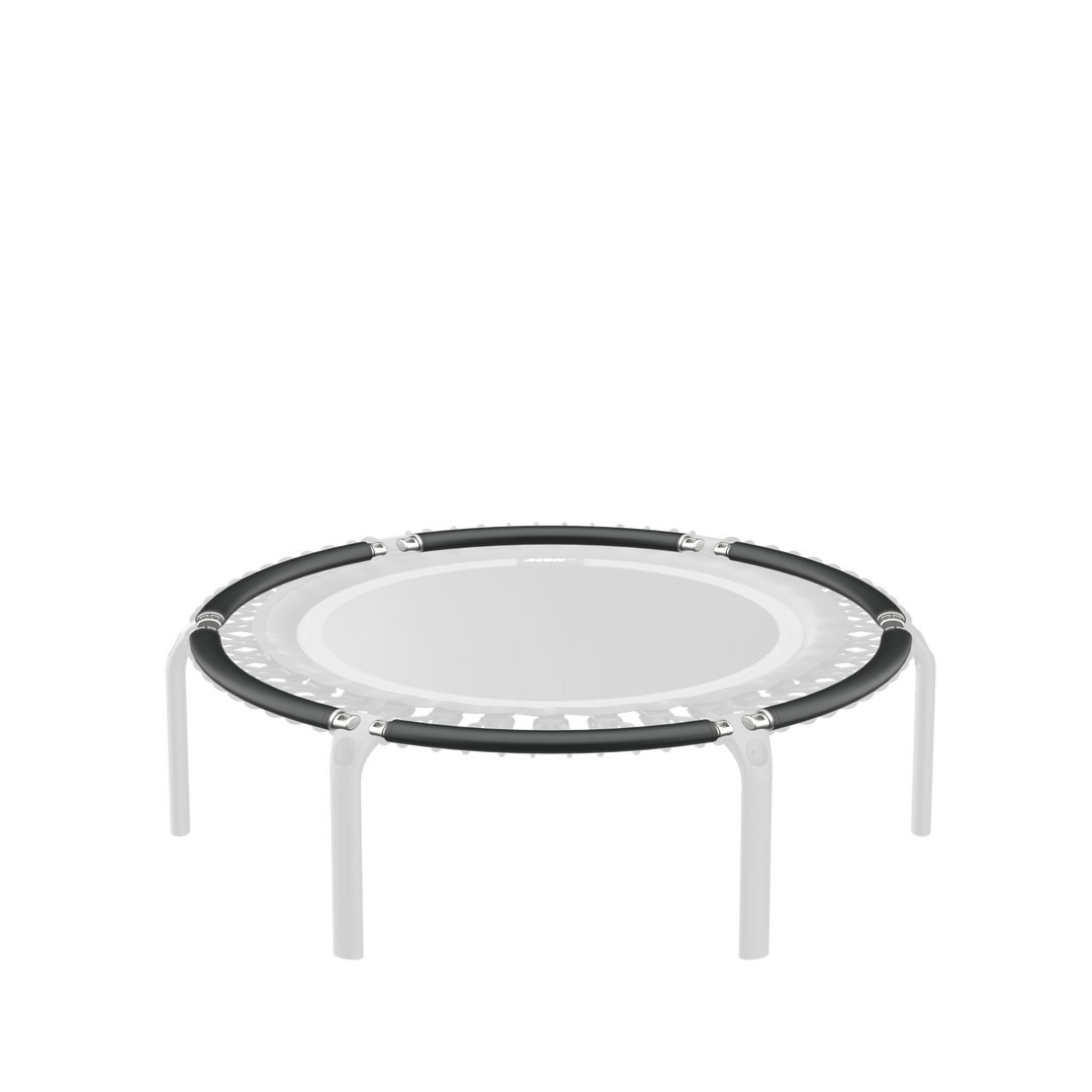 ACON FIT Round Trampolin med svarta ramrör