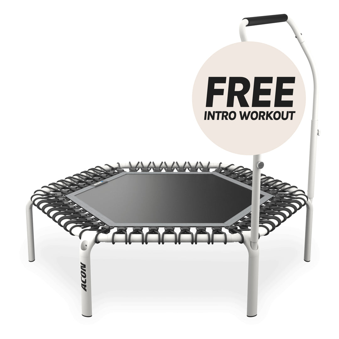 ACON Fit 1,41m Hexagon Rebounder, Active Handlebar, Vit