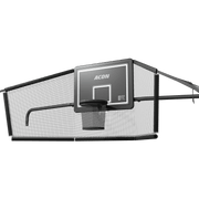 ACON X basketkorg med bakre nät för 17ft rektangulär studsmatta.