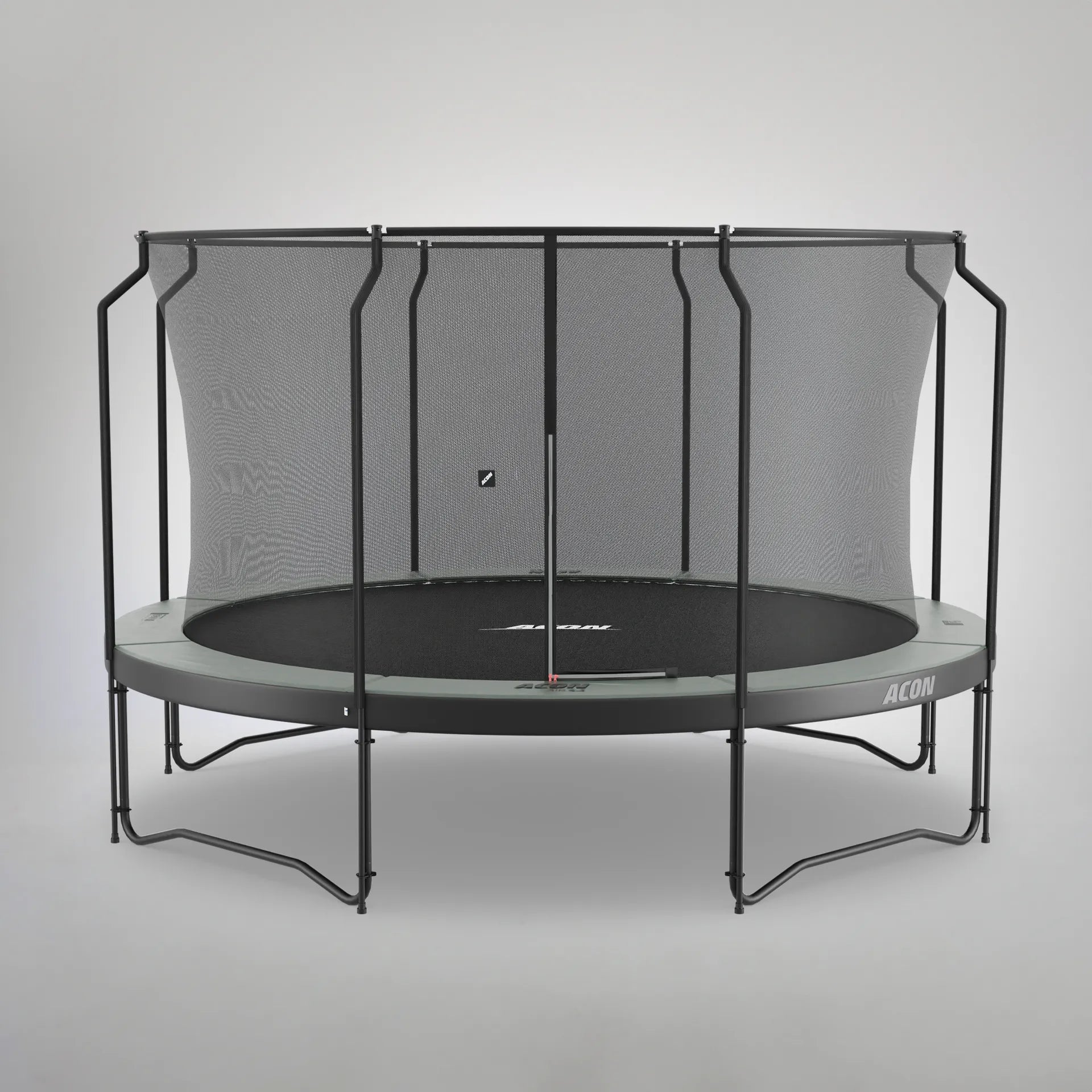 Placeholder image for round Acon Trampoline with Premium Net Assembly video.