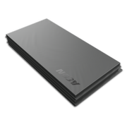 Folded Black Edition Acon Gym Mat product image against a white background