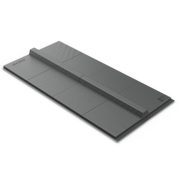 En produktbild av Acon Balance Beam i Black Edition på en Acon Black Edition gymnastikmatta