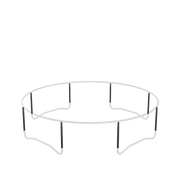 Ram för ACON-trampolin med synlig reservdel